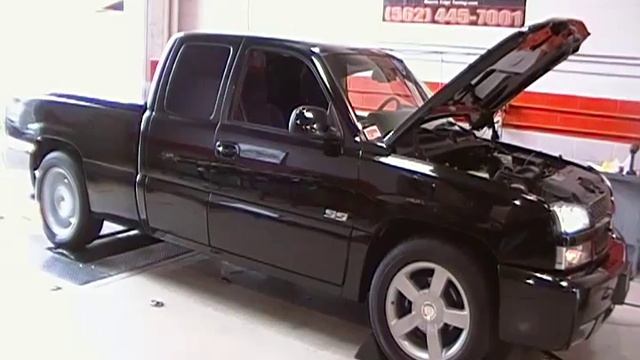 2005 Silverado SS on dyno at Racers Edge Tuning - Run 1 смотреть онлайн