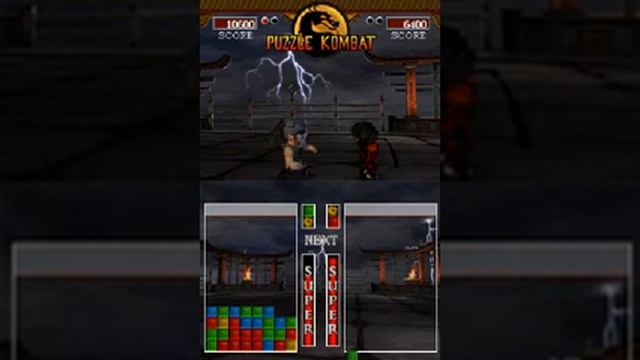 Mortal Kombat Competitive Tetris Match - Ds смотреть онлайн