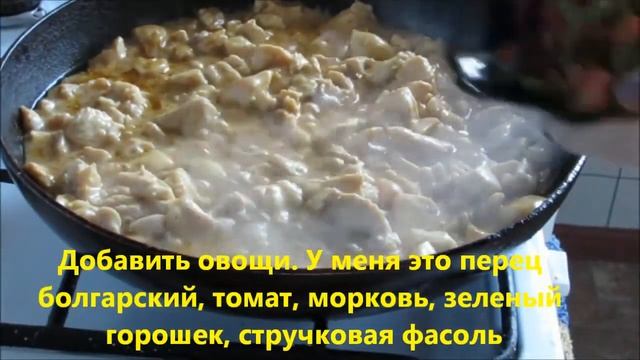 Спагетти с овощами и курицей от Махеевъ смотреть онлайн