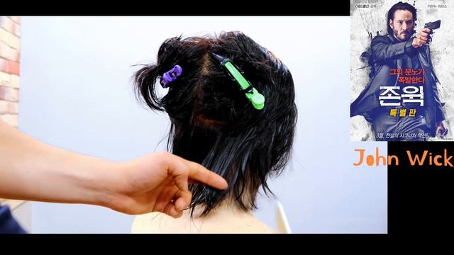 Keanu Reeves Style Haircut in John Wick! смотреть онлайн