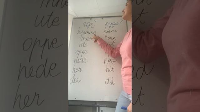 УЧИМ НОРВЕЖСКИЙ ЯЗЫК - Разница между HJEM/HJEMME, UT/UTE, INN/INNE и пр. смотреть онлайн