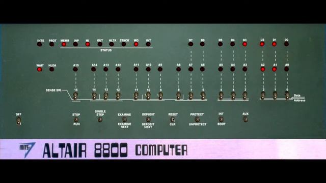 Kill The Bit game for the ALTAIR 8800 Computer explained смотреть онлайн