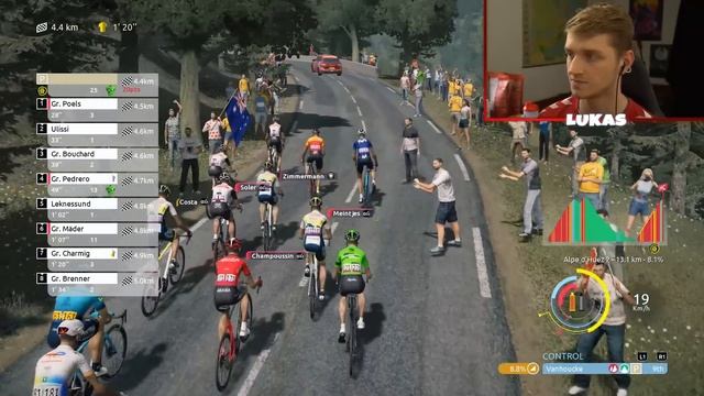 ALPE D'HUEZ!!! - Pro Leader #8 | Tour De France 2023 Game PS4/PS5 (TDF Gameplay Ep 8) смотреть онлайн