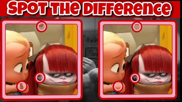 Boss Baby 2 Family Business Spot the Difference Brain Game | Can you find the differences | 99% fai смотреть онлайн