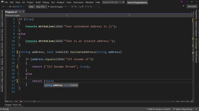 Intro to Tuples in C# In 10 Minutes or Less смотреть онлайн