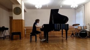 Э.Григ, Народная мелодия, соч.12,номер 5. Петрова Евгения 5 класс