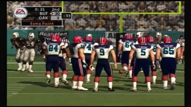 Madden NFL 2005 Franchise mode - Buffalo Bills vs Oakland Raiders смотреть онлайн