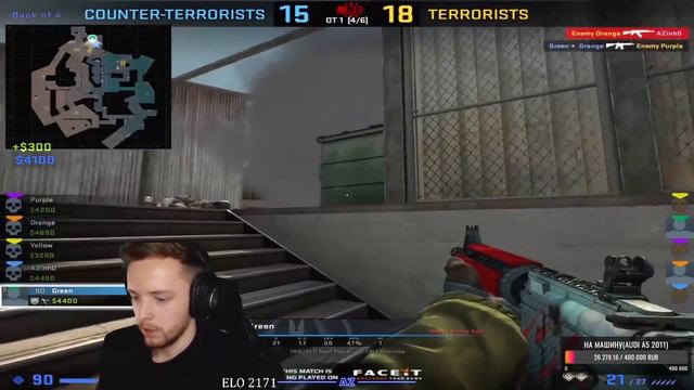 СЛИЛ 600 ЭЛО, ЧТО ДЕЛАТЬ? Дневник FACEIT #2 смотреть онлайн