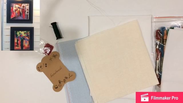Февральский Сross stitch vlog (новые процессы, покупки, книги и др) смотреть онлайн