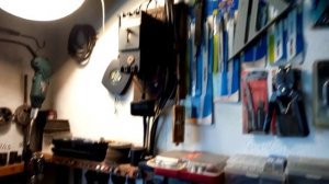 Организация рабочего места в гараже.