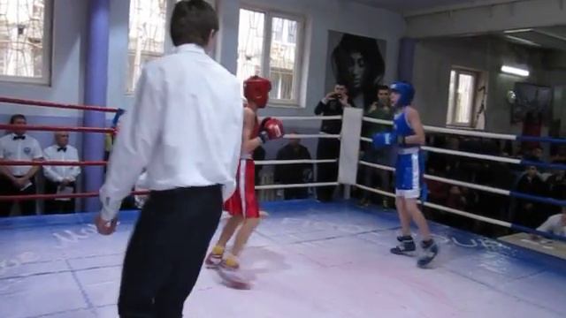 Фрагмент поединка.Соловей Егор (Николаев) 1-2 Ахмедов Рашид (Одесса) - 46 кг смотреть онлайн