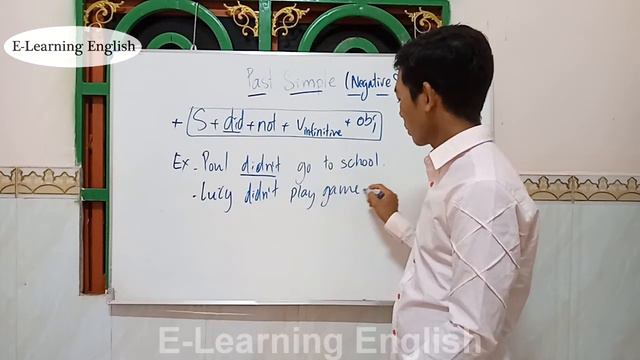 Past Simple 2, Negative and Question Form, English Grammar,E-Learning English смотреть онлайн