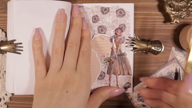 ASMR 팅글? 빈티지 다꾸 모음집 Journal Scrapbooking 스트레스 해소 수면 영상 1hour смотреть онлайн