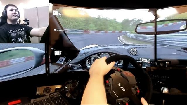 Обзор руля Thrustmaster TS-XW Racer Sparco P310 смотреть онлайн