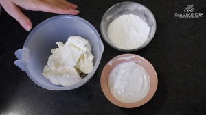 Кокосовый кремчиз, быстрый и вкусный крем