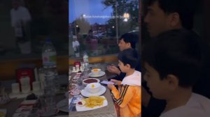 Зиёда Қобилова оиласи билан | ифторлик