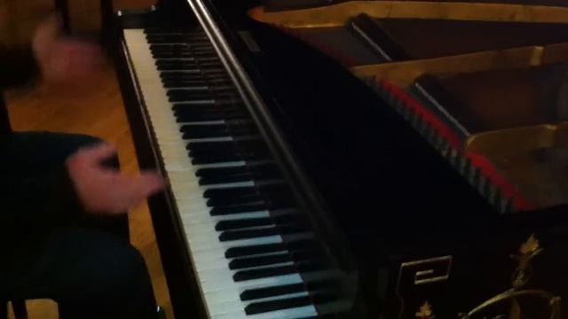 Black and Gold Artwork Case Hagspiel Baby Grand Piano As Demonstrated For Sale By Sherwood Phoenix смотреть онлайн