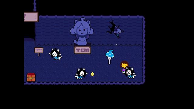 Temmie village! UNDERTALE смотреть онлайн