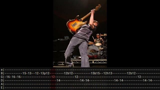 RHCP - I Could Have Lied solos live at Dortmund 2003 - TABS смотреть онлайн
