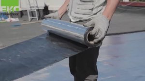 Ремонт мягкой кровли cамоклеящейся кровлей Germetex PRO900