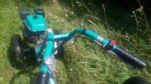 Телега для мотоблока Крот, своими руками.