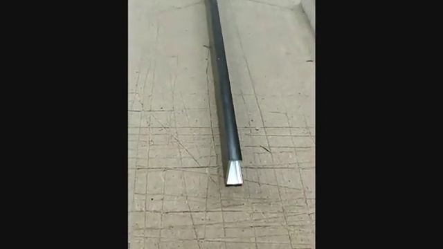 Сборка фасада. 3D экокожа DECOMUR и крашенный алюминиевый профиль С18 смотреть онлайн