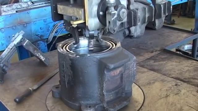 Технологический комплекс для ремонта колесных пар КБ01 смотреть онлайн