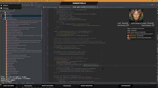 | #programming | #Python | Multi-Objective Evolutionary Algorithm Testing | #SupportSmallStreamers смотреть онлайн