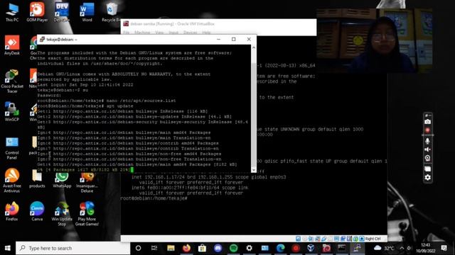DEBIAN SAMBA | ASJ 11 TKJ 2 смотреть онлайн