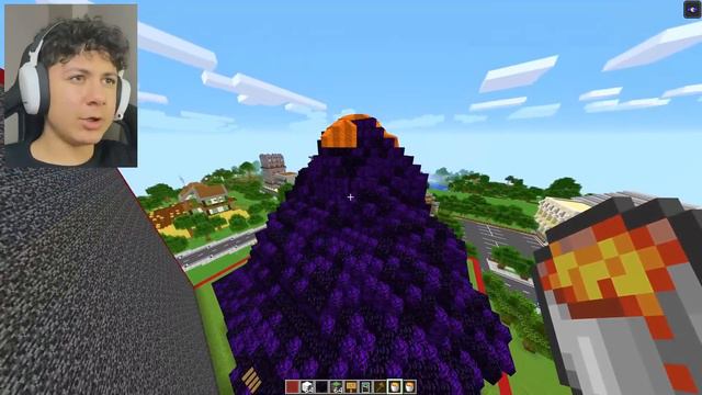 NOOB Vs PRO Vs HACKER: EN UZUN YANARDAĞ YAPI KAPIŞMASI! - Minecraft