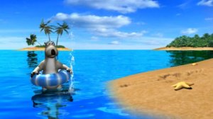 Медведь Бернард на оазисе