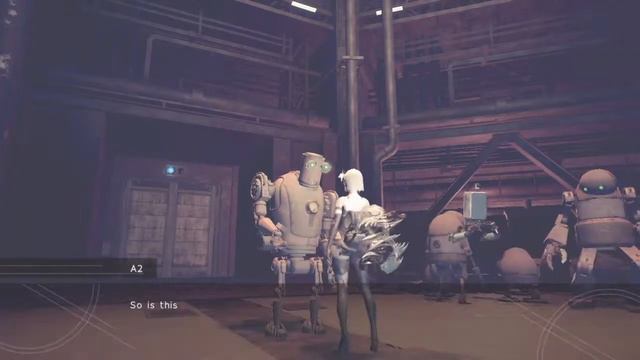 NieR:Automata (3rd playthrough ) part 8 Pascal‘s Final Request Goodbye Pascal смотреть онлайн