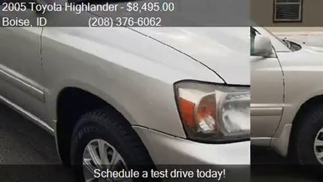 2005 Toyota Highlander SPORT UTILITY 4-DR for sale in Boise, смотреть онлайн