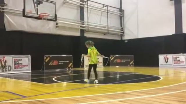 Роуп скиппинг (спортивная скакалка). Фристайл Новикова Анюта 2 место до 8 лет смотреть онлайн