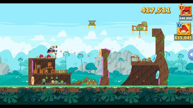 Angry Birds Friends Level 8 Tournament 1114 Highscore POWER-UP walkthrough смотреть онлайн