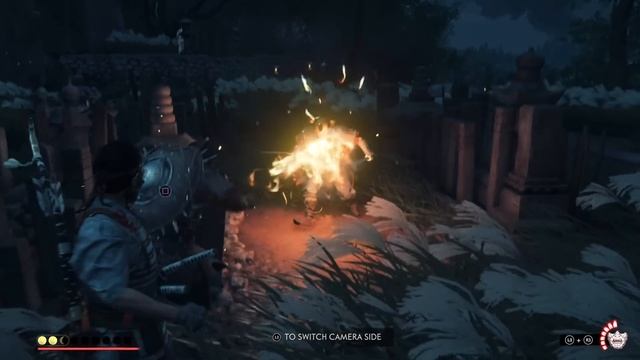 Ghost of Tsushima - Pyro Samurai - Epic Combat Gameplay - PS5 60fps смотреть онлайн