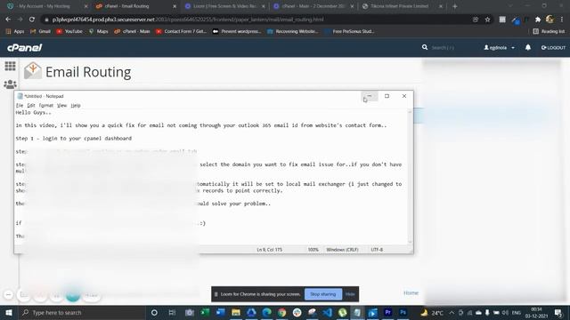FIXED: EMAIL not coming through outlook 365 from contact form 7 | Godaddy email issue смотреть онлайн