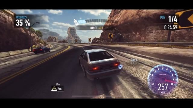Toyota AE86 Trueno NFS NO LIMIT смотреть онлайн