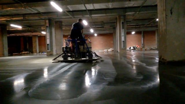 Промышленные бетонные полы .Максидом паркинг. смотреть онлайн