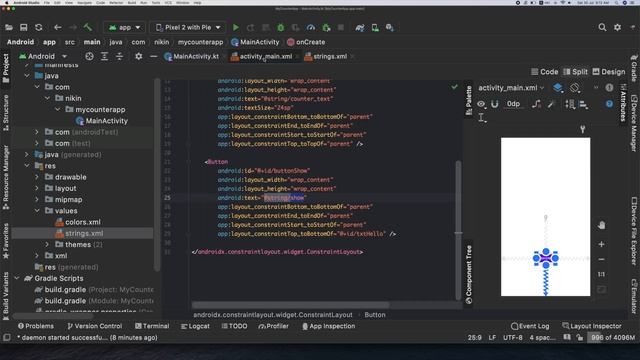Finishing Up the Counter App | Android Jetpack Malayalam Tutorial Part 3 смотреть онлайн