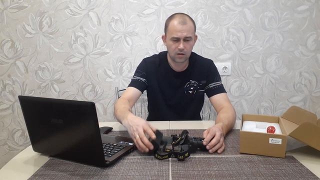 Обзор | Фонарь налобный, мощный, лазерный, аккумуляторный смотреть онлайн