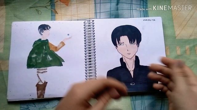 АНИМЕ СКЕТЧБУК. Мои аниме рисунки. Прогресс рисования за лето. смотреть онлайн