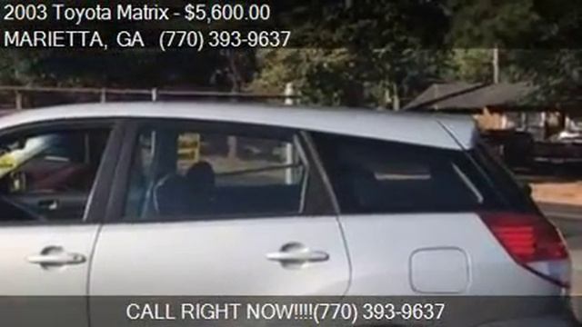 2003 Toyota Matrix XR 4dr Wagon for sale in MARIETTA, GA 300 смотреть онлайн