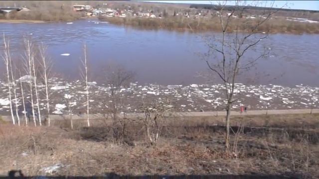 Ледоход на Вятке 2021год смотреть онлайн