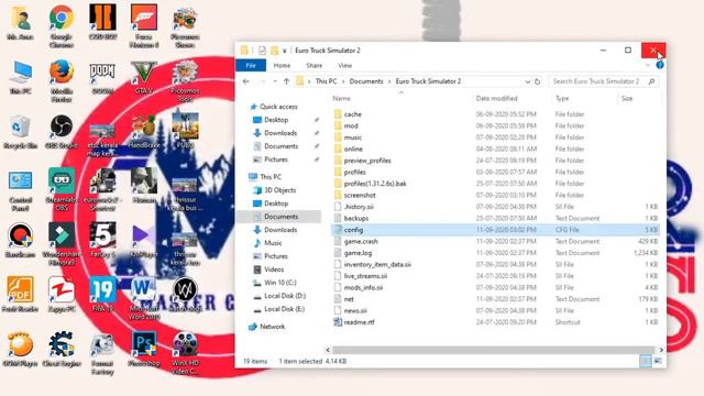How To active console & Teleport On Euro truck simulator 2 смотреть онлайн