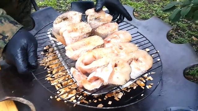 КОПЧЕНИЕ РЫБЫ НА БОРОНЕ СУДАК ЩУКА РЕЦЕПТЫ СЮФ