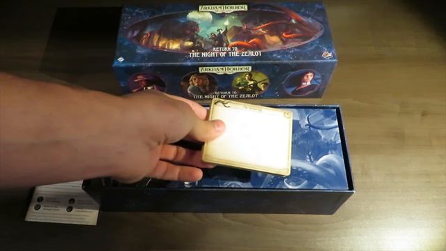 Arkham Horror: The Card Game | Return to the Night of the Zealot | Unboxing смотреть онлайн