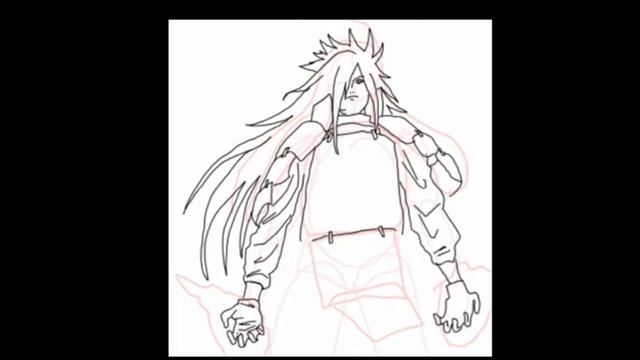 Какже быстро нарисовать Мадару Учиху из аниме НАРУТО!!? смотреть онлайн