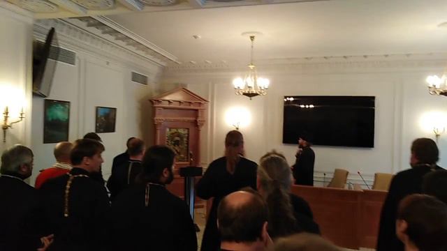 Хор священников. "Достойно есть". смотреть онлайн