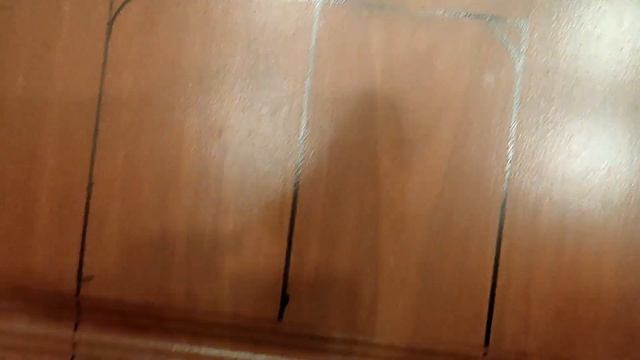 Вырезаем и ставим готовую пластиковую дверь для кота. смотреть онлайн